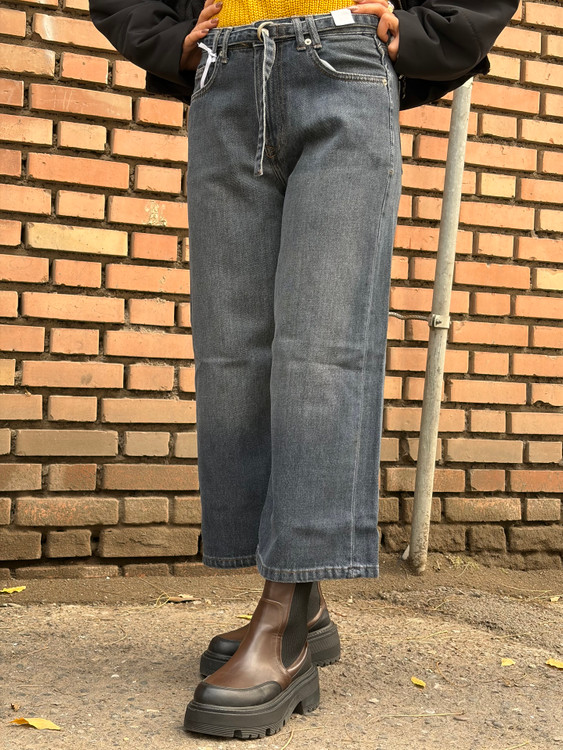 شلوار جین طوسی آبی تیره رویال – نمای محصول